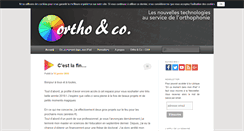 Desktop Screenshot of ortho-n-co.fr