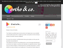 Tablet Screenshot of ortho-n-co.fr